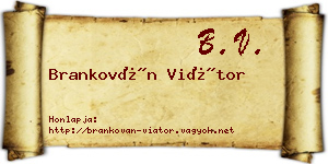 Brankován Viátor névjegykártya